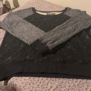 Central Park XL lace sweater